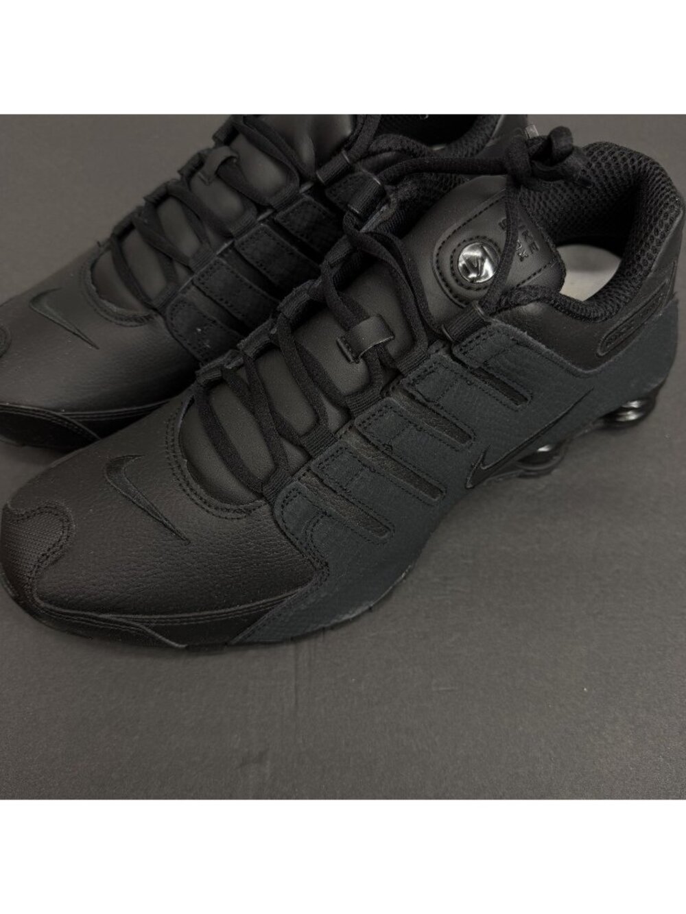 Nike Shox NZ Triple Black Mens 378341-001 Men’s Sz 13 Preowned